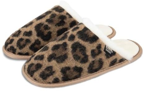 Isotoner® Ladies Animal Fur Mule
