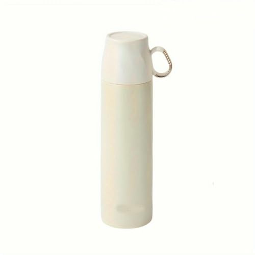 Taza Térmica de Acero Inoxidable de Doble Capa a Prueba de Filtraciones, Botella de Agua Aislada Que Mantiene Bebidas Calientes y Frías Durante Horas, Ideal para Ciclismo y Escuela (16.91oz)