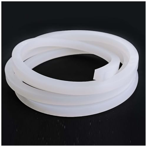 CXGBQSJ Quadratisches Silikon Gummiband 3mm Dick Reißfest Langlebig Für Mechanische Dichtung Industrie Handwerk Heim Anwendungen,5mm