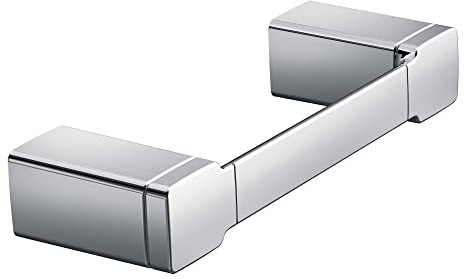Moen YB8886CH 90 Degree Bathroom Hand Towel Bar, Chrome