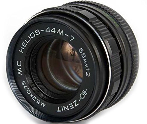 Helios 44M-7 58mm F2 Objetivo Sovietico para Canon EOS