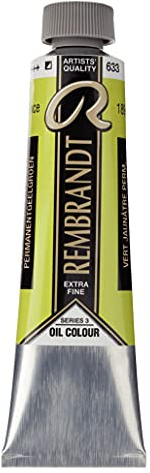 Rembrandt Oil Colour Tube 40 ml Vert jaunâtre permanent 633 (01056332)