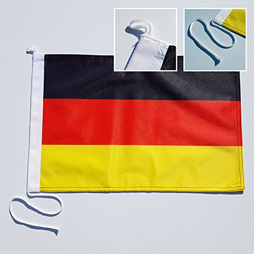 Bootsfahne Deutschland - 30 x 40 cm