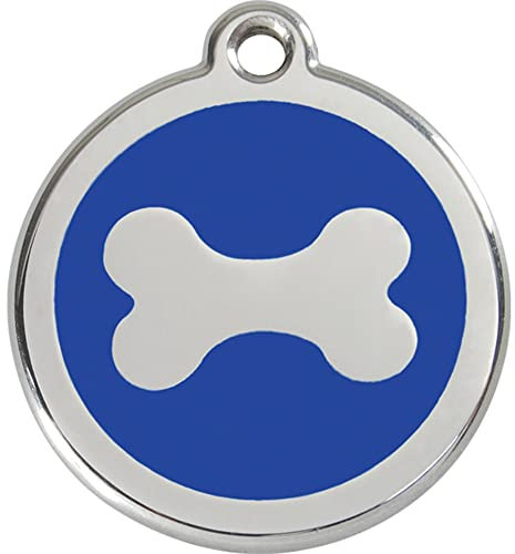 Red Dingo Medaille Für Hunde blau OS 20 mm
