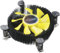 Akasa K25 | Low Profile CPU Cooler | 74mm PWM Low Noise Fan | Copper Core | Aluminium Omni Directional Heatsink | VRM Cooling | Designed for Intel LGA775 & LGA115X | AK-CC7118HP01