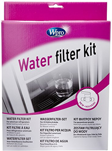 Wpro universal water UCK001 Filter Kit for American Fridge Container with Tap