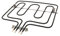 Grill/Oven Heater Element for Fagor Oven Equivalent to 3117699011