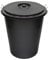WOLFPACK LINEA PROFESIONAL - Cubo Basura Plastico Comunidad Con Tapa 50 Litros