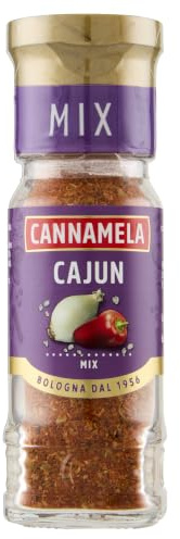 Cannamela - Linea Oro Mix, Cajun, Confezione da 35g. Ideale per carni e patate