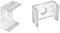 4 x Clips Montagehaltert für 16mm LED Aluminium Profile Ems