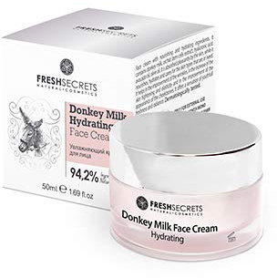 Fresh Secrets Feuchtigkeitsspendende Gesichtscreme Eselsmilch 50ml/1.69fl.oz