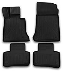 Element Passgenaue Premium Antirutsch Gummi Fußmatten - Mercedes-Benz GLK X204, schwarz