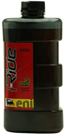 Eni i-Ride Moto (SAE 20W-50) Vollsynthetisches Motorrad Motoröl 1l