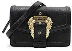 Versace Jeans Couture schwarze Ledertasche