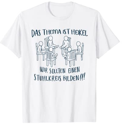 Das Thema ist heikel Erzieherin Pädagogen Sozialarbeiter T-Shirt