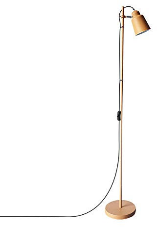 LEDKIA LIGHTING - Ulux Stehleuchte aus Metall | Modernes Design | Dekorative Beleuchtung für Wohnzimmer, Küche, Schlafzimmer | Passend für E27 Glühbirnen, Camel, Metall