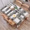Tischdecke Rechteck Tischdecke Baumwolle Wäsche Falten Faltenfrei,Winter, Holzplanken und Nadelbaum Zweige Schneefall Ruhige Idylle, Tischdecken Waschbare Tischabdeckung for Küche Dinning Party 140x20