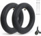 Ainiv Schlauch 8.5 zoll, Inner Tube, Scooter Schlauch, Doppelte Scooter Reifen, Schlauch 8 1/2 Zoll Reifen Mit 2 Montagehebel, Für Xiaomi M365 /1S /Scooter 3 /Essential/Pro Elektro Scooter(2 Stück)