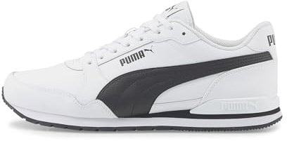 PUMA Unisex St Runner V3 L Baskets, Puma White Puma Black, 40.5 EU