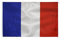 Bandera francesa grande para Exterior 90x150cm ，Bandera francesa balcón Reforzada y con 2 Ojales metálicos French flag