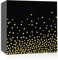 Serviettes jetables, Paillettes dorées Serviette de table, Noir Serviette en papier, 33x33cm 20 pièces Serviettes de fête, Serviettes de cocktail Boissons serviettes Décorations de fête