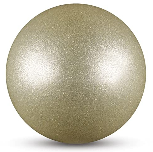 DRUNA Ball für Rhythmische Sportgymnastik 15 cm mit Glitter Indigo