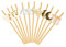 Générique - 12 PAILLES Carton Doux BÉBÉ 19.5CM Camel