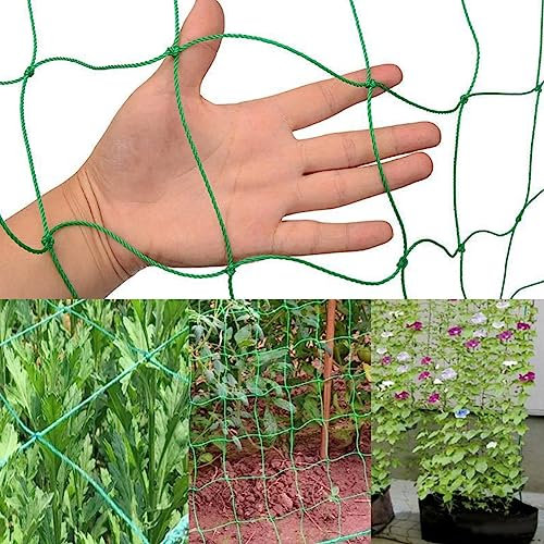 Filet de Jardin,Filet à Plantes Grimpantes,Filet à Ramer,Filet de Fixation pour Plantes Grimpantes,Filet pour Plantes,Treillis Jardin Filet,Filet de Treillis pour Plantes(1.8m x 2.7m)