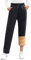 UMIPUBO Pantaloni Tuta Donna Invernali Pantaloni Sportivi Fodera in Pile Termici Caldi Pantalone Felpati con Tasche Pantaloni da Jogging con Coulisse Casuals Jogger Corsa Sci Fitness (Nero, L)