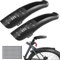 MEGHNA Fahrrad Schutzblech Set Vorne und Hinten Bike Fender Universal Schutzbleche Fuer MTB Rennrad Quick-Release Geeignet für Fahrräder von 20-26 Zoll