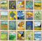 Meishe Art Kunstdruck-Set Vincent van Gogh (20x25 cm) - Berühmte Postimpressionismus-Gemälde, Bunte Galerie-Wanddekoration für Schlafzimmer, Büro & Zuhause (20er Set, Ungerahmt)