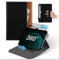 Coque pour Samsung Galaxy Tab S9 FE 10.9 Pouces/S9 11 Pouces/S8/S7 Tablette, Housse Cuir Support Rotative 360°et Amovible avec Porte-Crayon&Poche,Etui Veille/Réveil Automatique Noir Brun