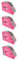 BESPORTBLE 4 Stück Inline-Skate-Tasche Skaten Oxford-stofftasche Für Schlittschuhe Schlittschuh-Rucksack Rollschuhzubehör Rollschuhtasche Für Kinder Rollenzubehör Tasche Zum Eislaufen Rosa