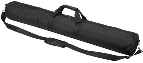 PATIKIL Tripod Carrying Case, 35.4 x 5.1 Heavy Duty Nylon Padded Tripod Bag with Adjustable Shoulder Straps and Handles for Light Stands Umbrellas tripods mic Speaker Stand, Black