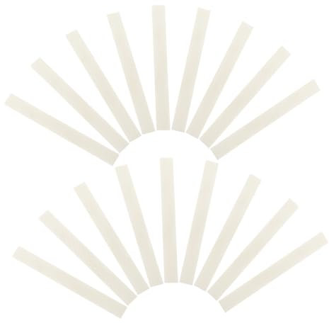 FOYTOKI 18stücke Teiliges Speckstein Stift Nachfüllungen Langlebige Flachmarker Für Schweiß- Metallbearbeitung Und Bauarbeiten Kompakt Und Tragbar Für Präzises Markieren