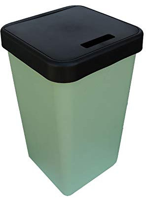3 in 1 70L Kitchen Waste Sorting Bin Green General Waste Compost Recycling 5 Year Warranty Spring Green