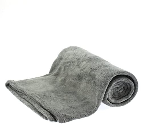 Atmosphera Plaid Zoé - Gris Souris - 125x150