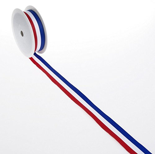 Deko und Band 'National Pays-Bas + La France + Frison Pays Ruban – Bleu, Blanc, Rouge