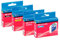 iColor Multipacks, Kompatibel mit epson: ColorPack für KOMPATIBEL MIT EPSON (ersetzt T1636 / 16XL), BK/C/M/Y (Druckerpatronen Multipack, kompatible Tintenpatronen Tintenstrahldrucker)