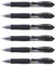 Pilot G2 XS7 PIXIE Mini-Tintenroller, Gelschreiber, Strichstärke 0,4 mm (7 mm-Kugel), Schwarz