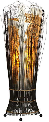 Woru Leuchte YUNI - Deko-Lampe, Stimmungsleuchte, Stehlampe in schneckenform (70 cm)