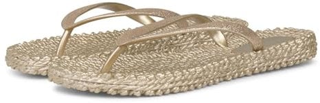 Ilse Jacobsen HORNBÆK | Cheerful01 | Flip Flops with Glitter | Platin | 38 EU