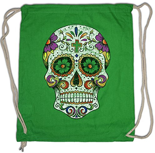 Urban Backwoods Mexican Skull III Turnbeutel Sporttasche