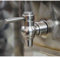 Rubinetto A Sfera Acciaio Inox 3/8 per Fusto FUSTI Contenitore Olio ANTIGOCCIA