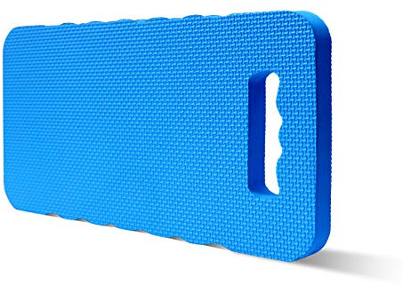 Gardzen Garten-Kniepolster – für Gartenarbeit, Babybad, Yoga, Pilates, Übungen, 40,6 x 20,3 x 2,5 cm, Blau