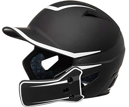 CHAMPRO mens Legend Plus HX Batting Helmet, Black, White, Medium US