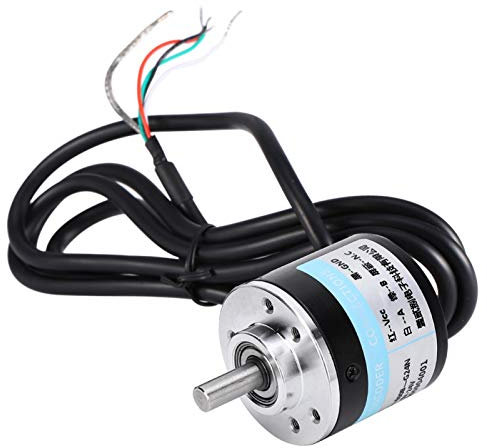 DC5-24V Photoelektrischer Inkremental-Drehgeber AB 2-Phasen-Ausgangsdrehgeber für intelligente Steuerung 600P / R