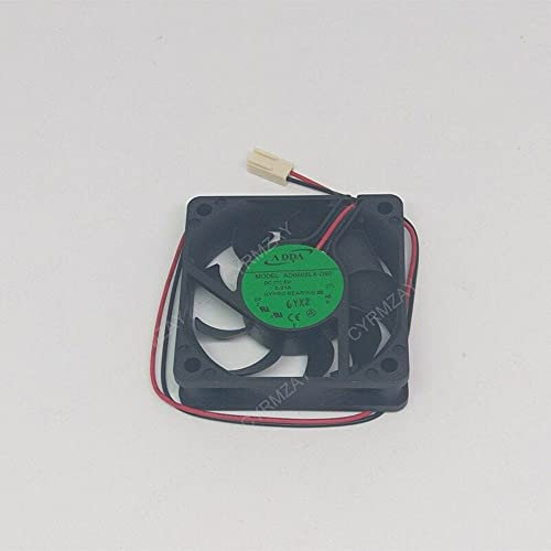 CYRMZAY Compatible for ADDA AD0605LX-D90 5V 0.21A 60 * 60 * 15MM 6CM 2Pin Cooling Ventilador