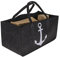Filztasche mit ANKER Kaminholztasche Holzkorb Aufbewahrungskorb aus Filz für Feuer, Kamin und Brennholz