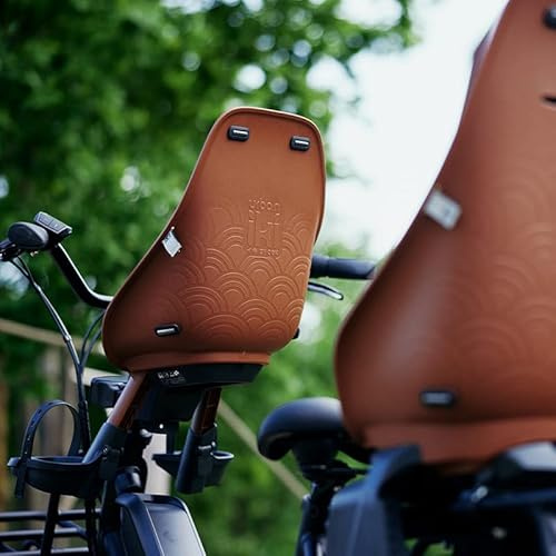URBAN IKI Kinderseat Front Haniwa Brown/Bincho Black 9 Monate bis 3 Jahre (9 bis 15 kg) Vorbau fit (22 bis 28 mm)